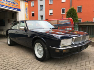 Aufbereitung Oldtimer Jaguar